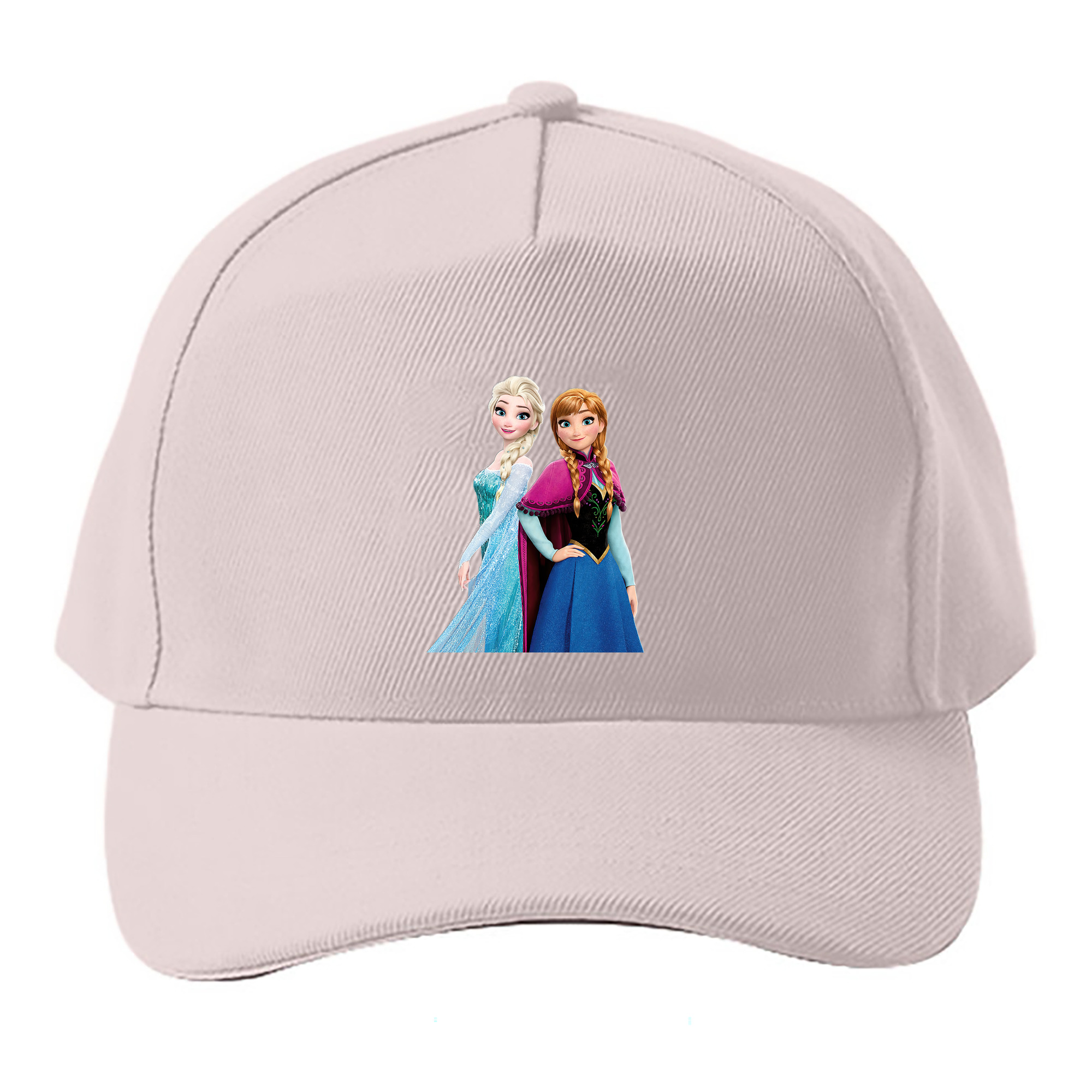（画像用） アナと雪の女王 アンナ エルサ Frozen Anna Elsa ベースボールキャップ 綿100％ 男女兼用 帽子 スポーツ